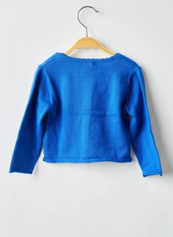 Gilet Manches Longues Absorba Bleu