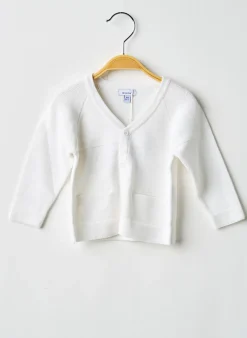 Gilet Manches Longues Absorba Blanc