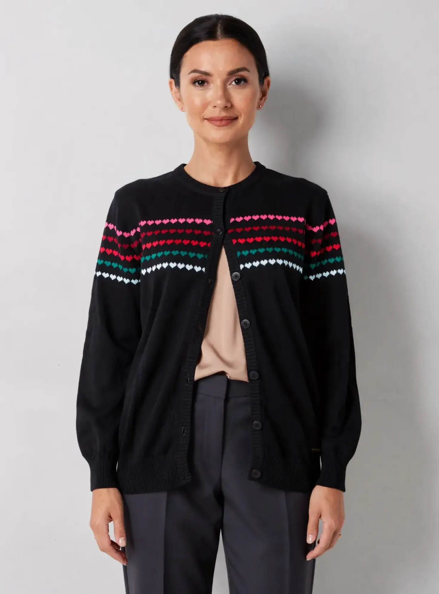 Gilet Manches Longues Agathe & Louise Noir