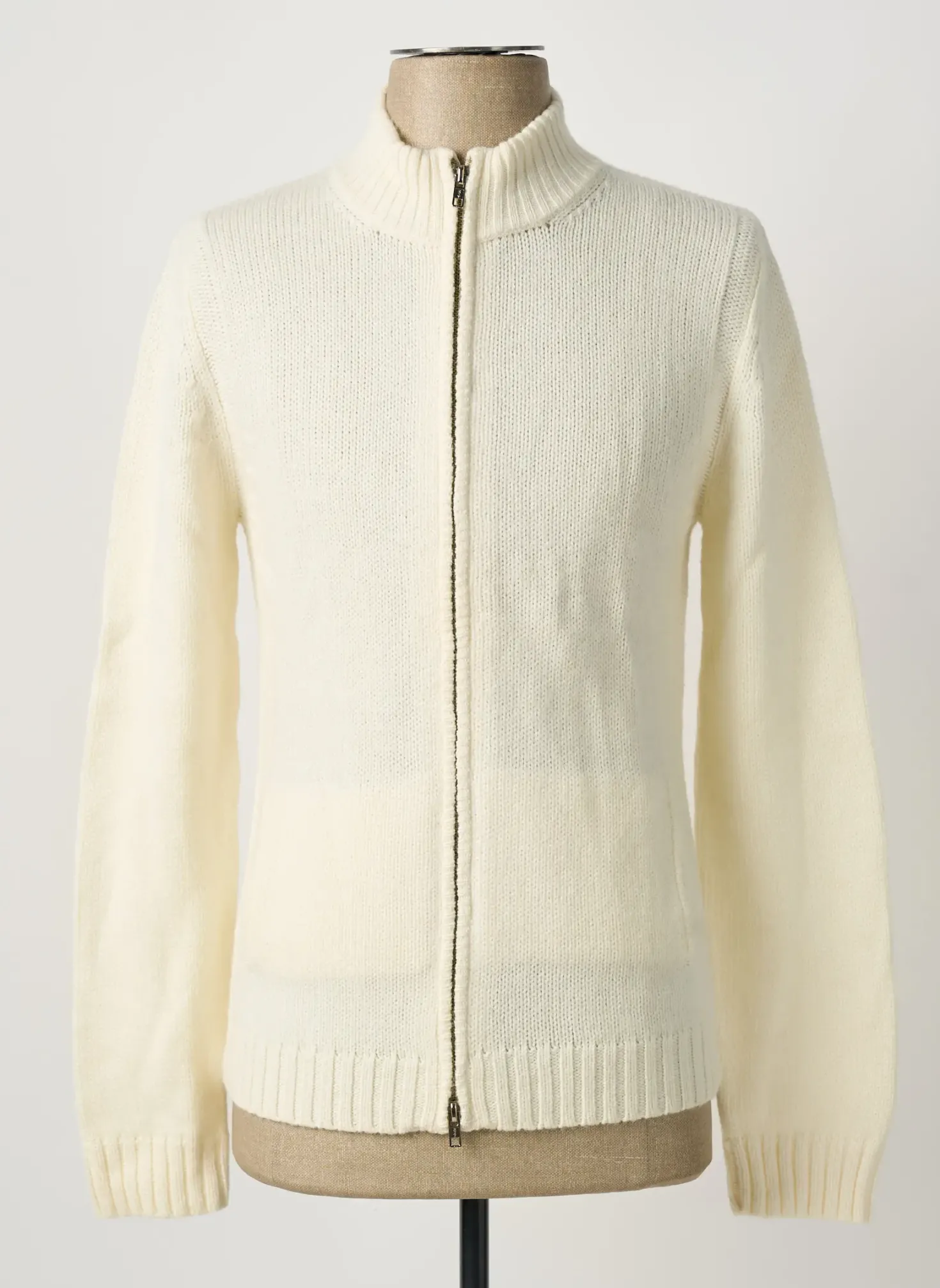 Gilet Manches Longues Anonym Apparel Beige