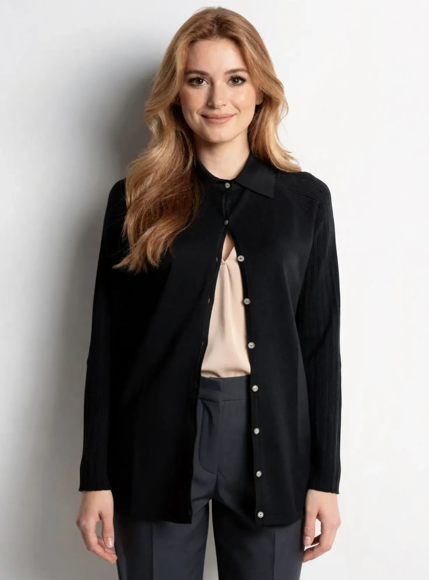Gilet Manches Longues Armor Lux Noir
