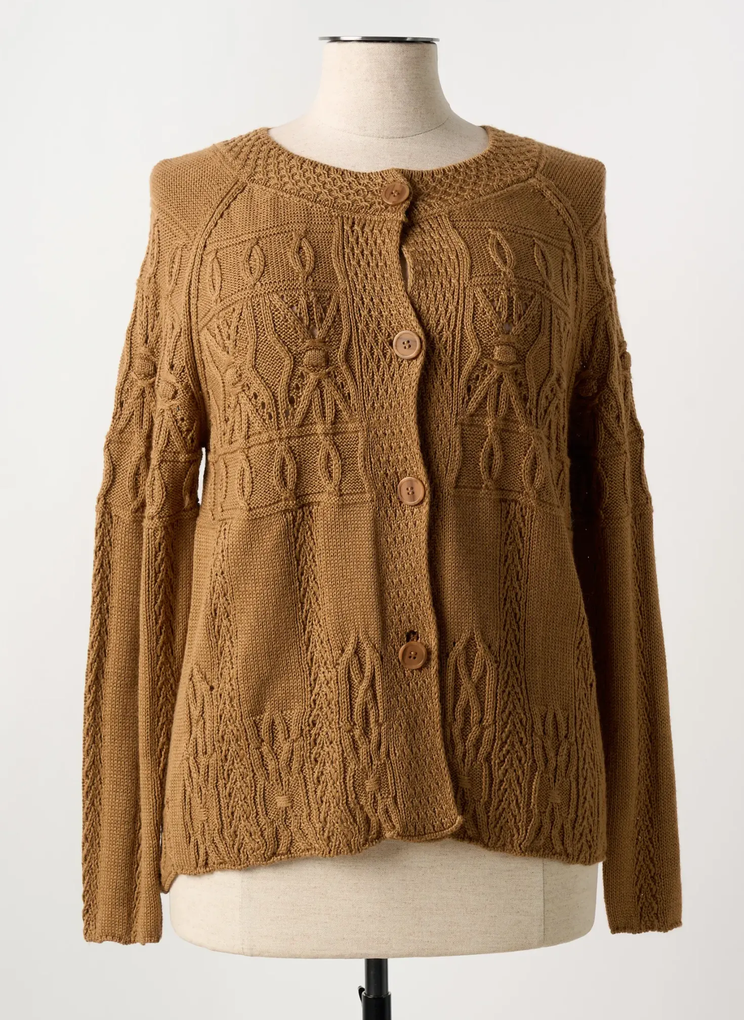 Gilet Manches Longues Bariloche Marron