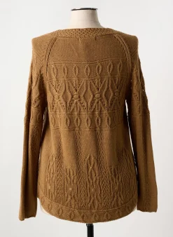 Gilet Manches Longues Bariloche Marron