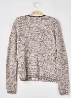 Gilet Manches Longues Berenice Beige
