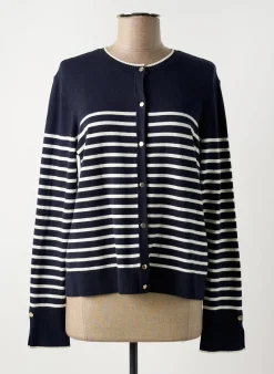 Gilet Manches Longues Betty Barclay Bleu