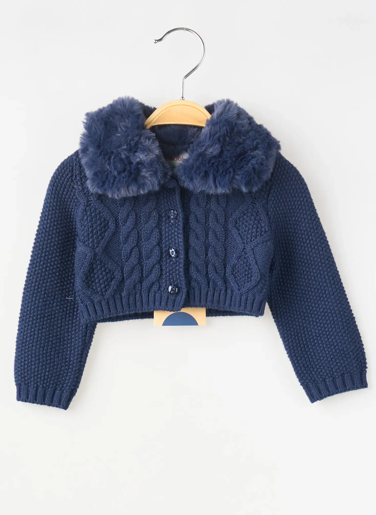 Gilet Manches Longues Boboli Bleu