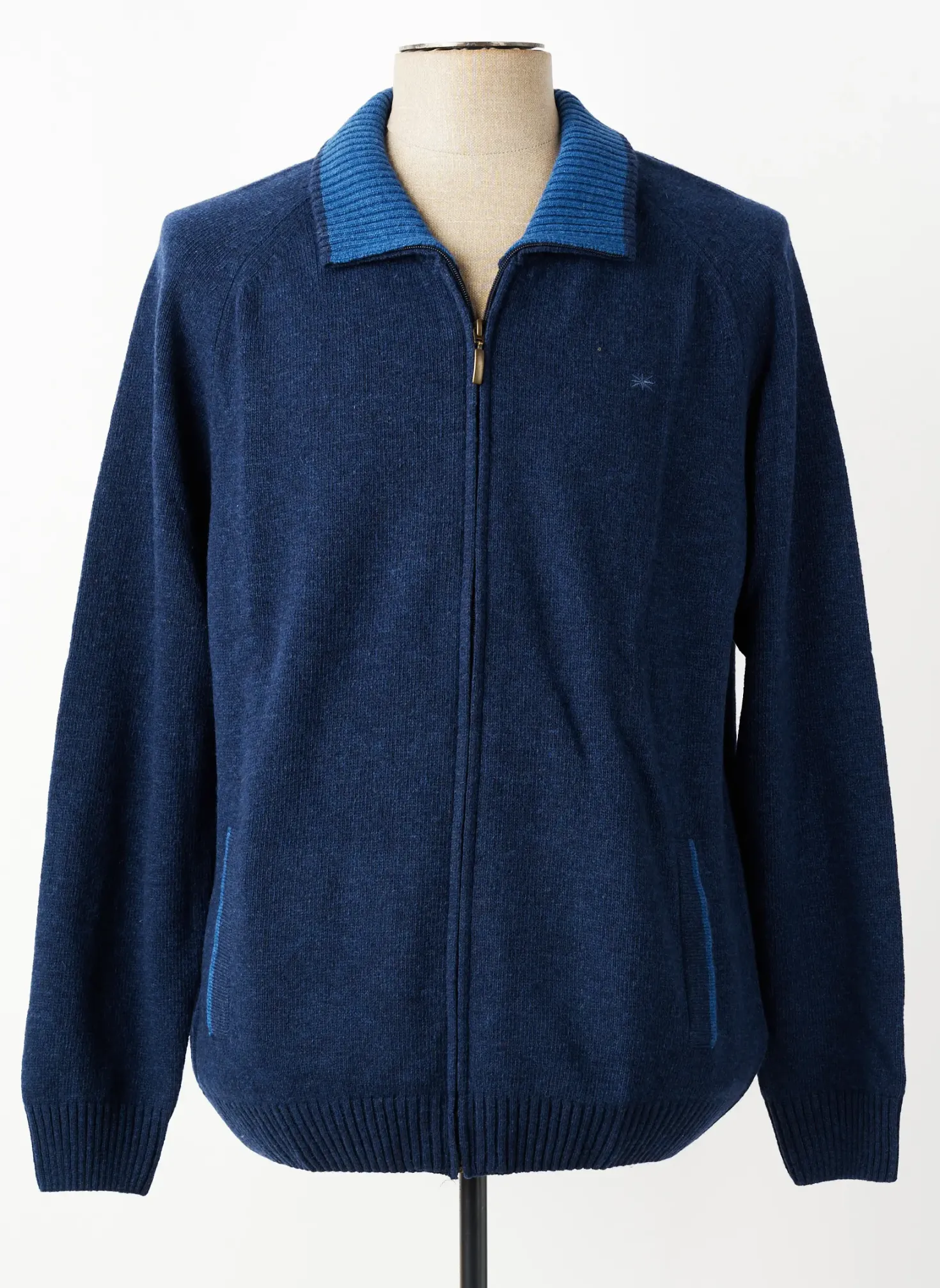 Gilet Manches Longues Brown Jury Bleu