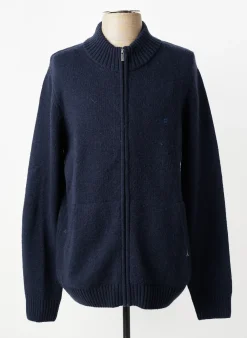 Gilet Manches Longues Cambridge Bleu