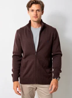 Gilet Manches Longues Cambridge Marron