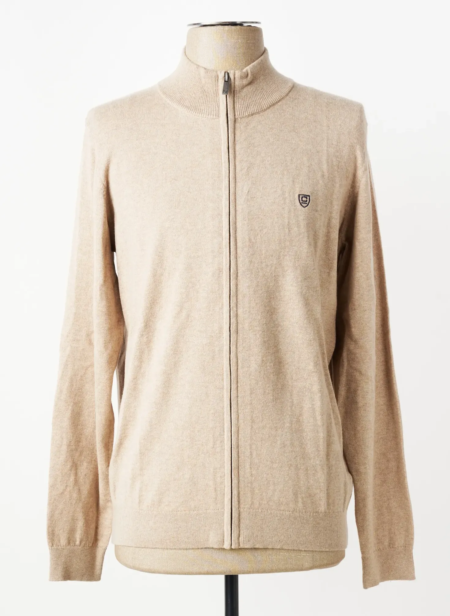 Gilet Manches Longues Cambridge Beige
