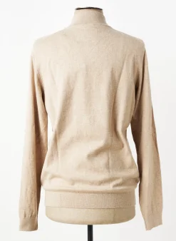 Gilet Manches Longues Cambridge Beige