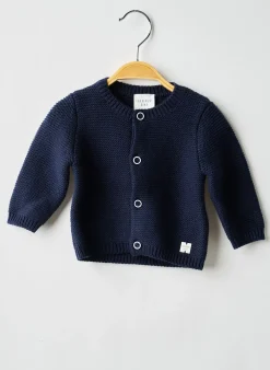 Gilet Manches Longues Carrement Beau Bleu