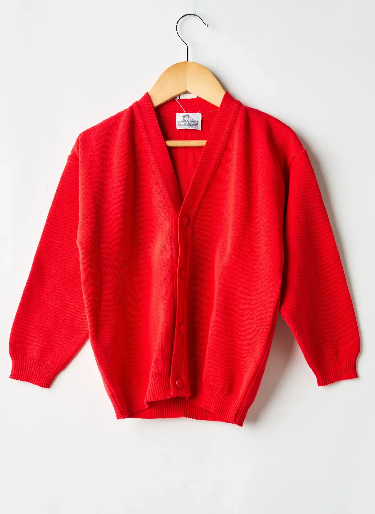 Gilet Manches Longues Coudemail Rouge