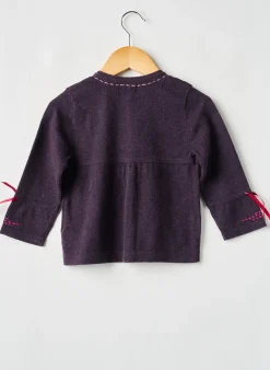 Gilet Manches Longues Coudemail Violet