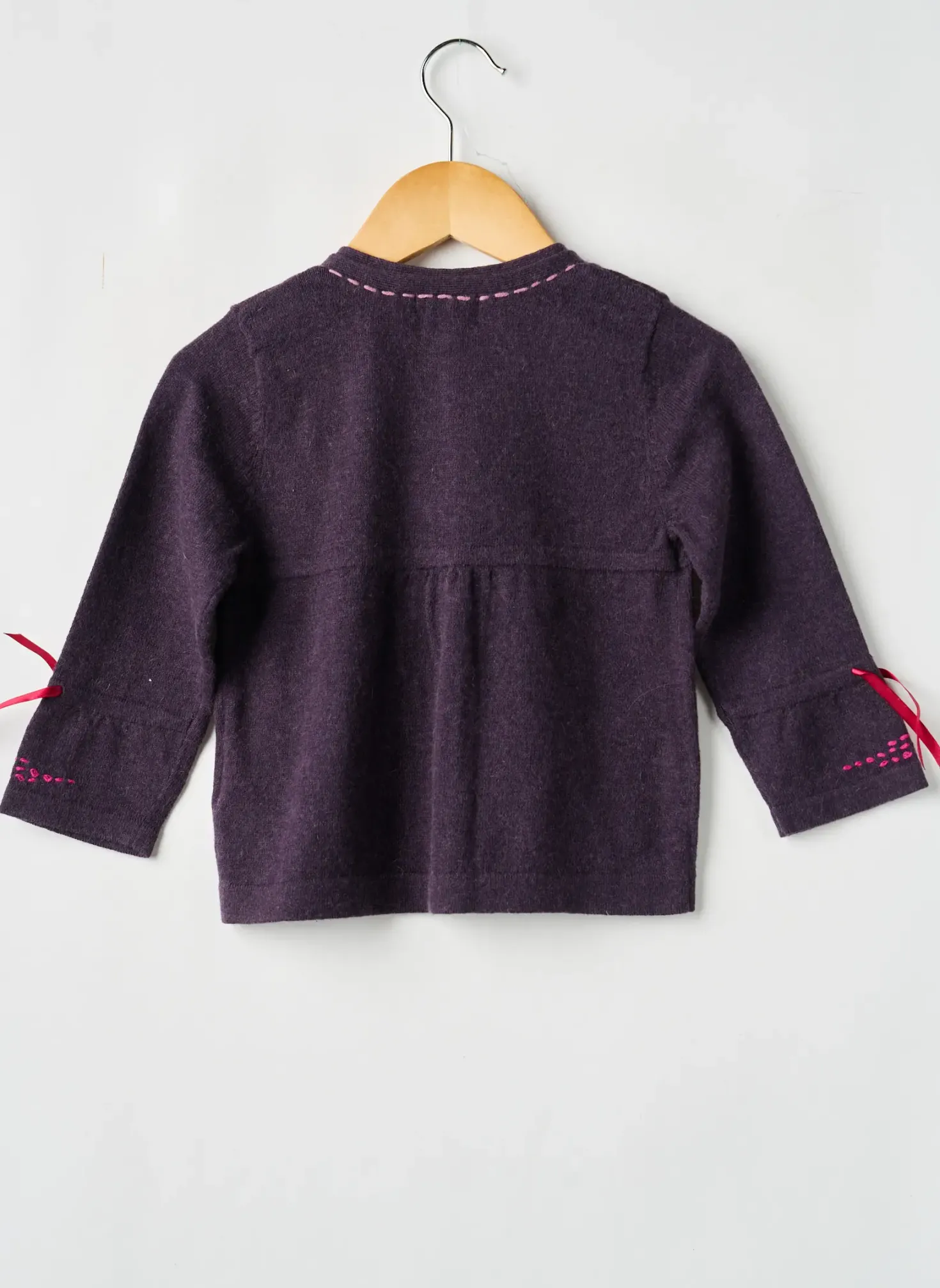 Gilet Manches Longues Coudemail Violet