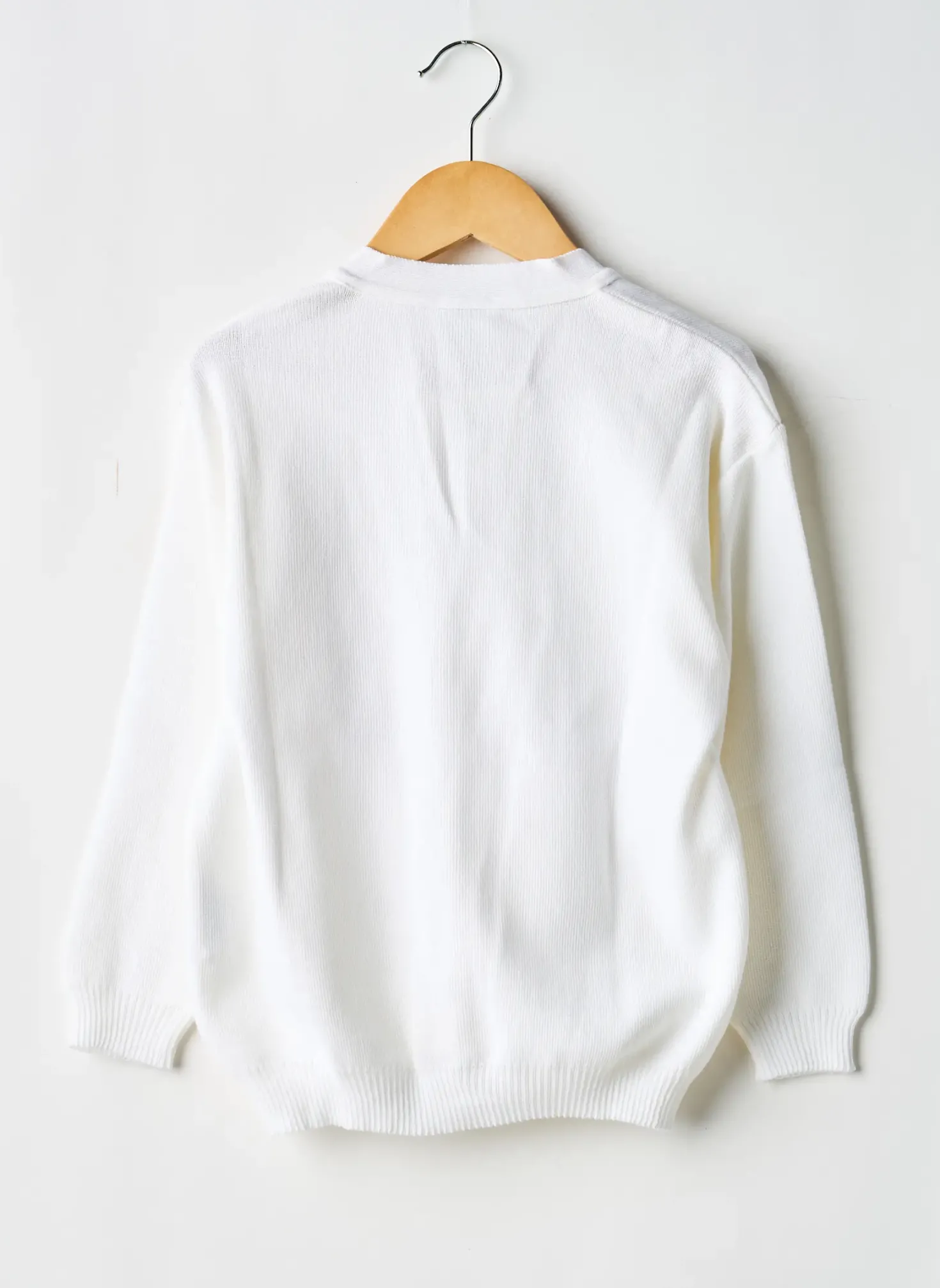 Gilet Manches Longues Coudemail Blanc