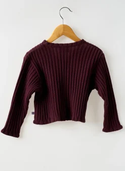 Gilet Manches Longues Coudemail Violet