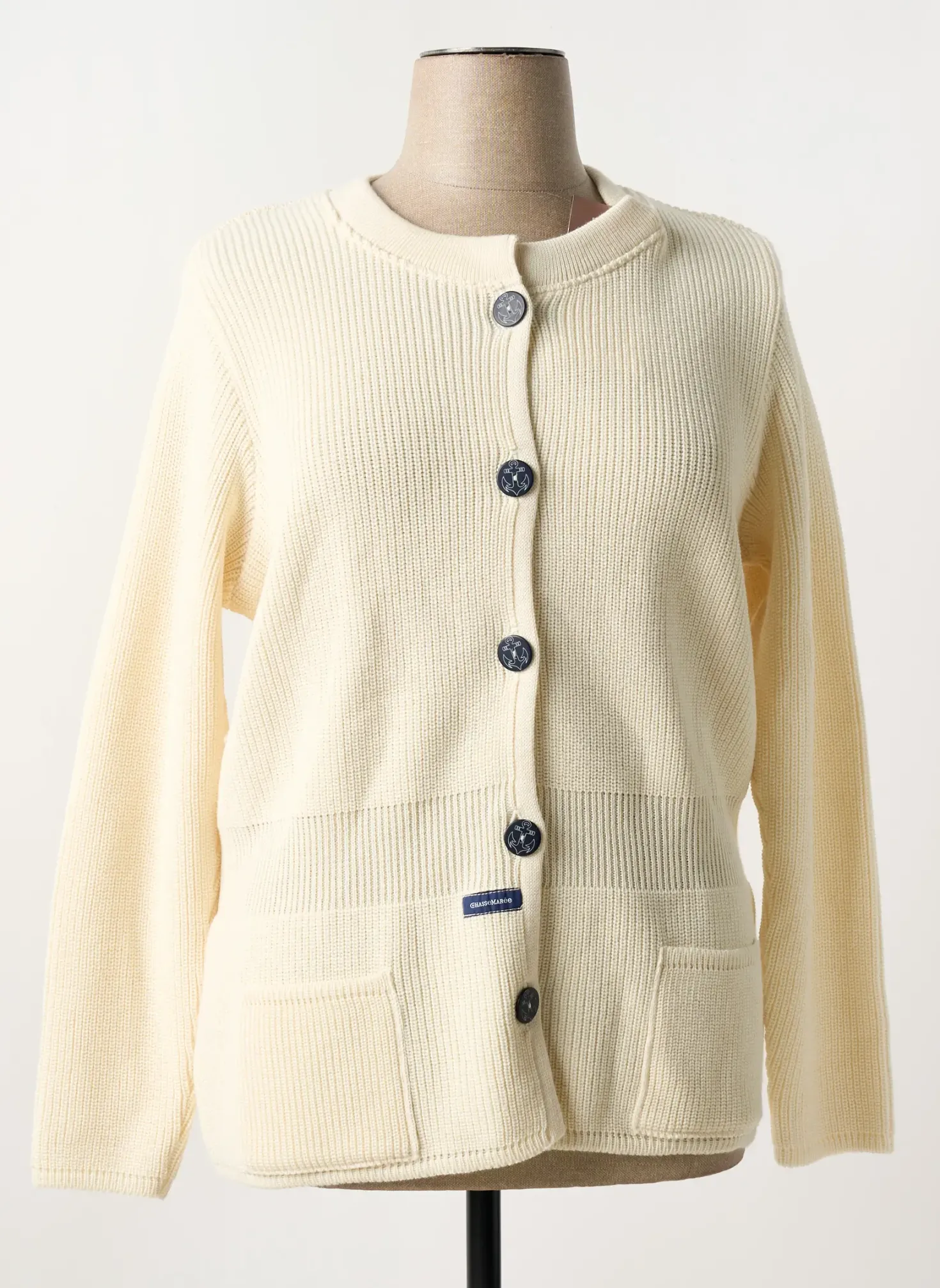 Gilet Manches Longues Duger Beige