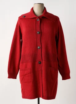 Gilet Manches Longues Duger Rouge
