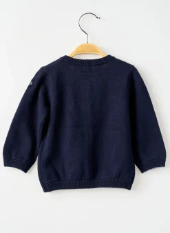 Gilet Manches Longues Elle Est Ou La Mer Bleu