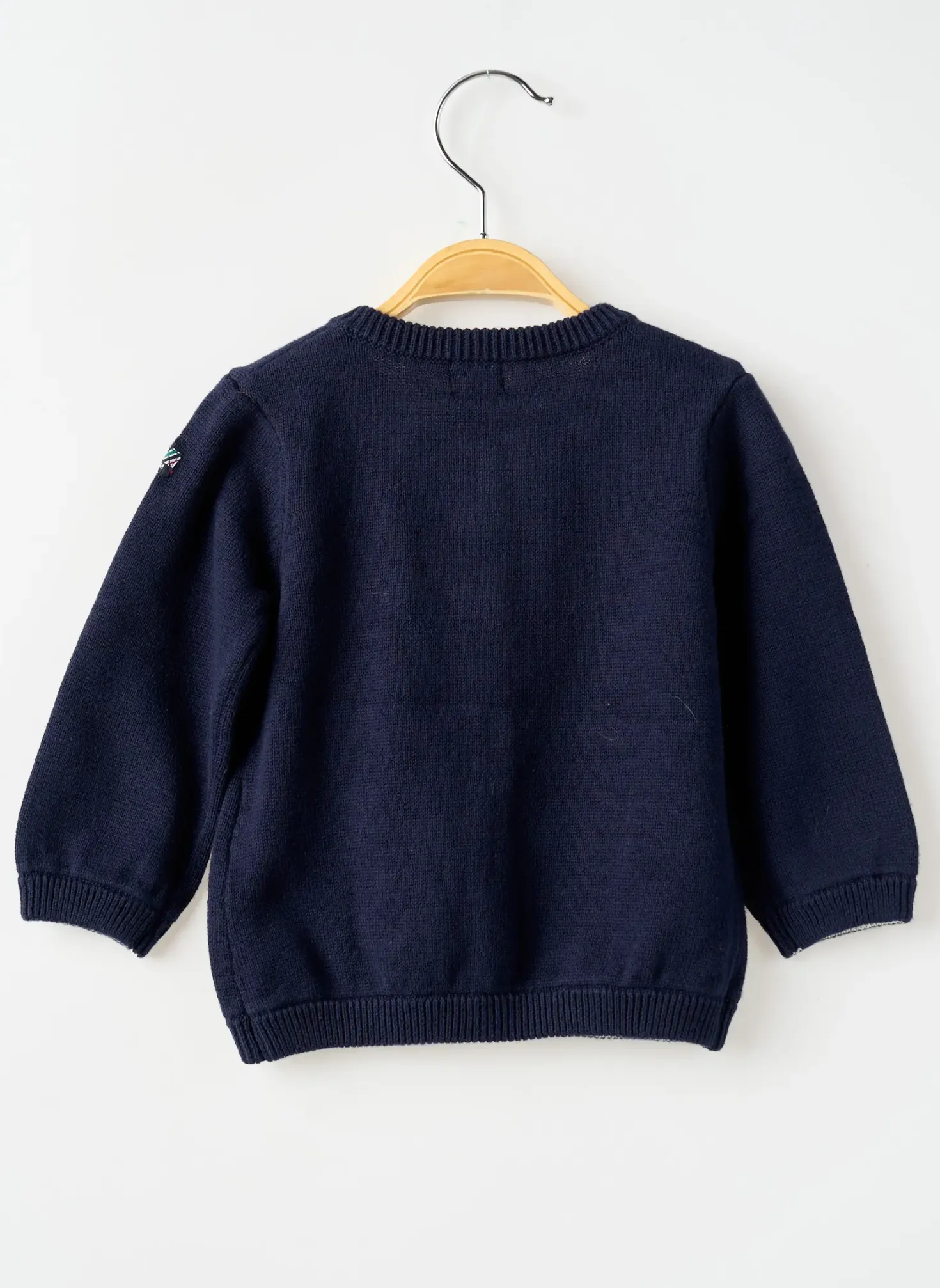 Gilet Manches Longues Elle Est Ou La Mer Bleu
