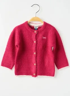 Gilet Manches Longues Elle Est Ou La Mer Rose