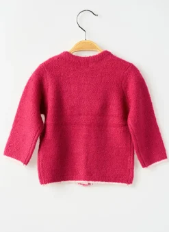 Gilet Manches Longues Elle Est Ou La Mer Rose