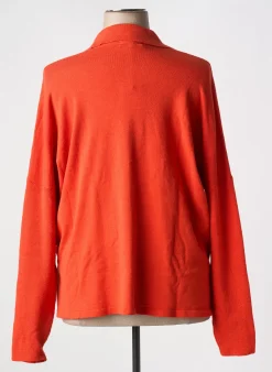 Gilet Manches Longues Eva Kayan Orange