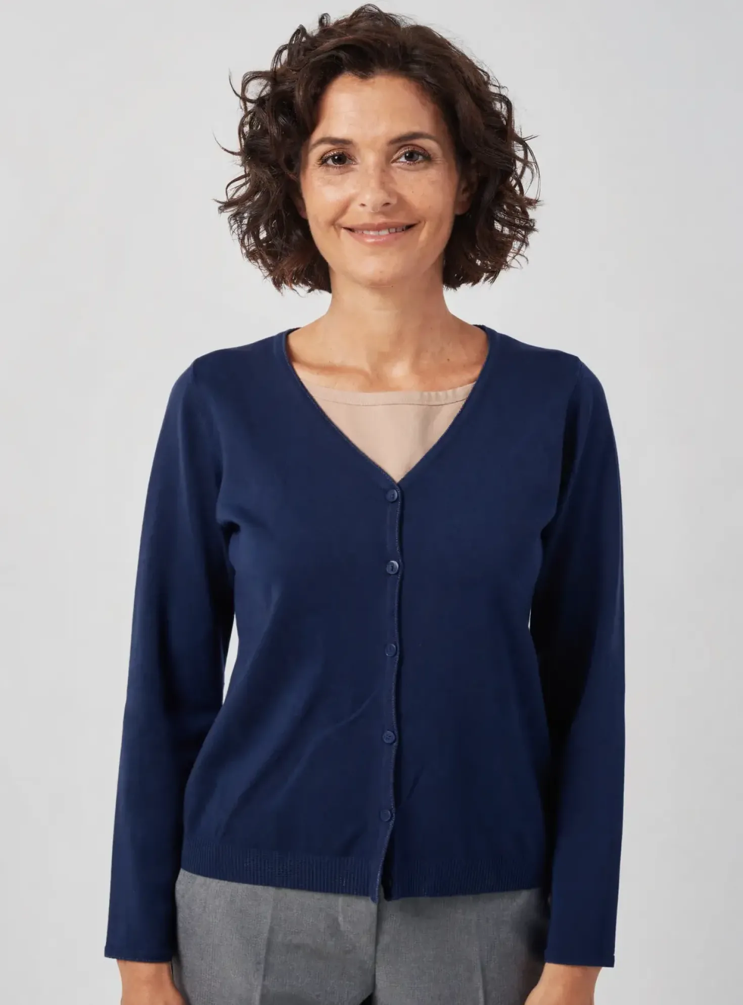 Gilet Manches Longues Felino Bleu