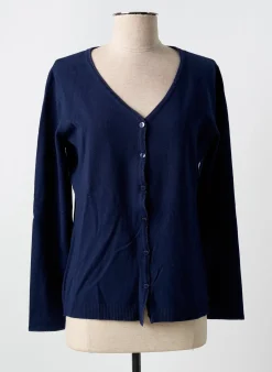 Gilet Manches Longues Felino Bleu