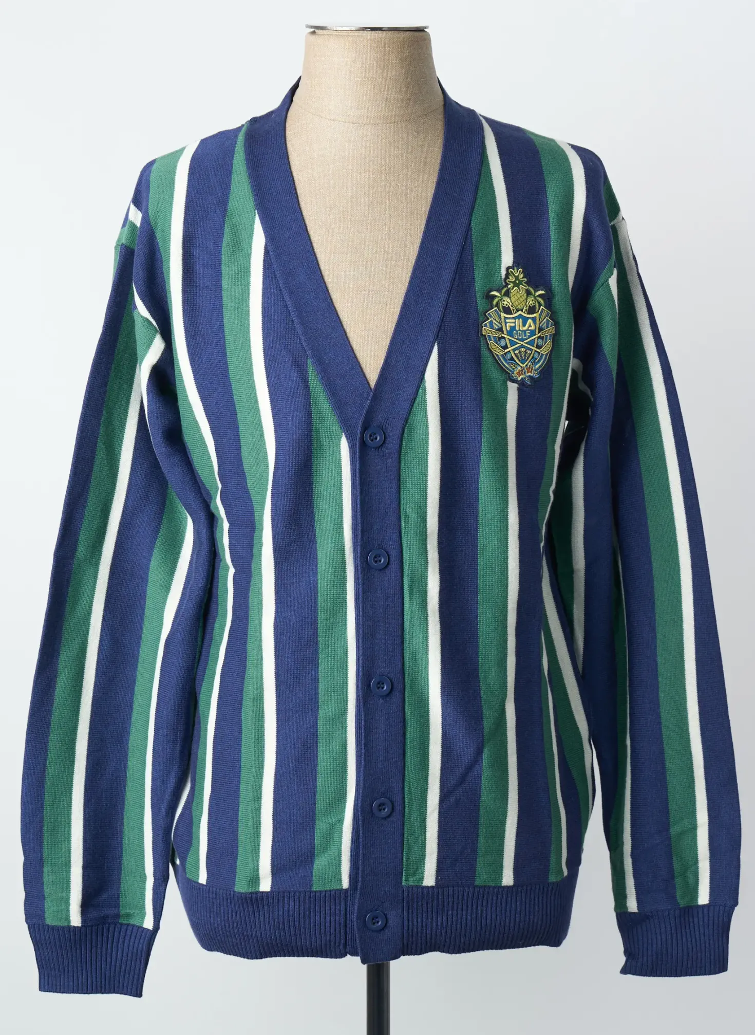 Gilet Manches Longues Fila Bleu