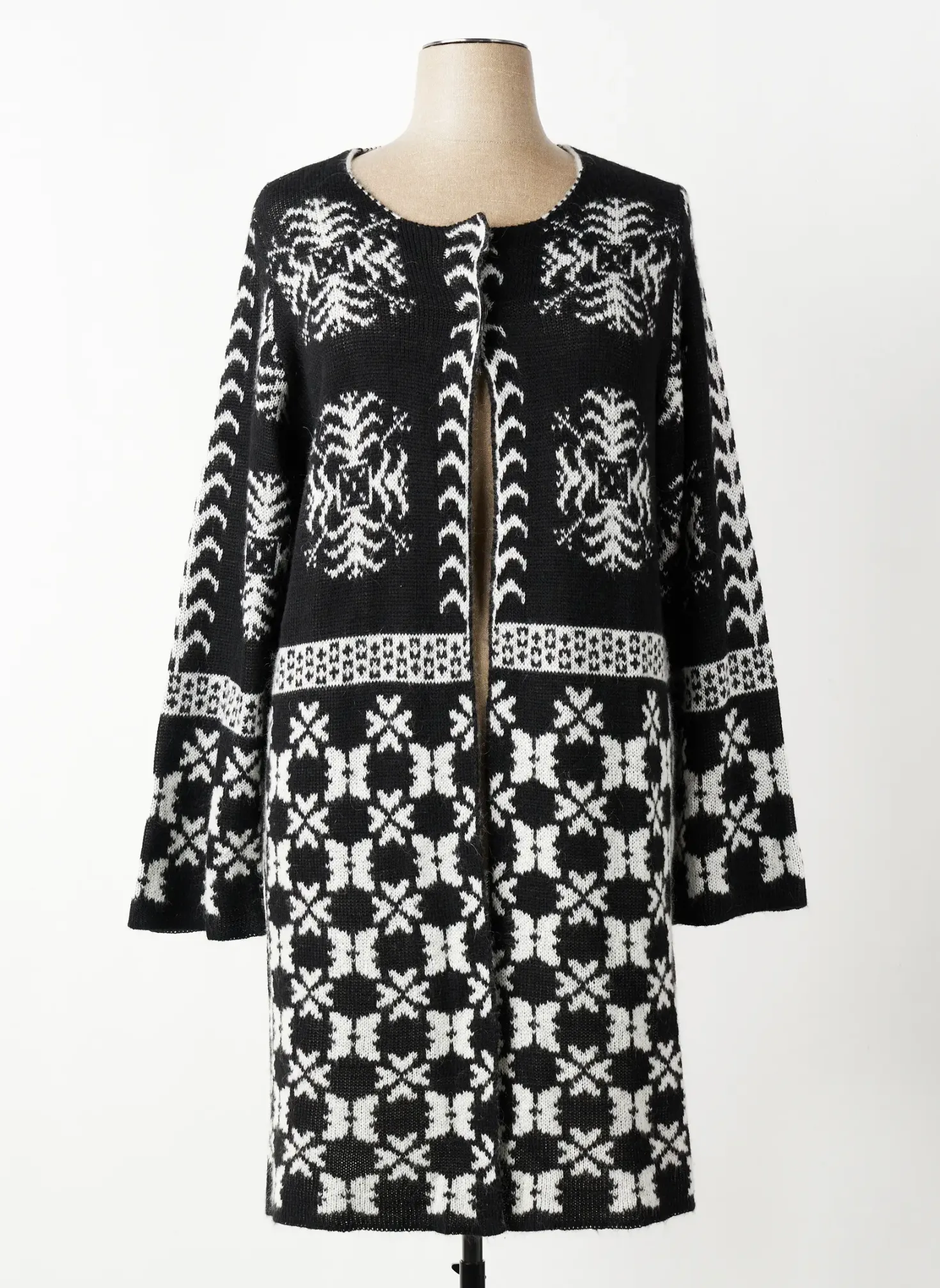 Gilet Manches Longues Fred Sabatier Noir