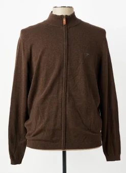 Gilet Manches Longues Fynch-hatton Marron