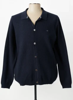 Gilet Manches Longues Fynch-hatton Bleu
