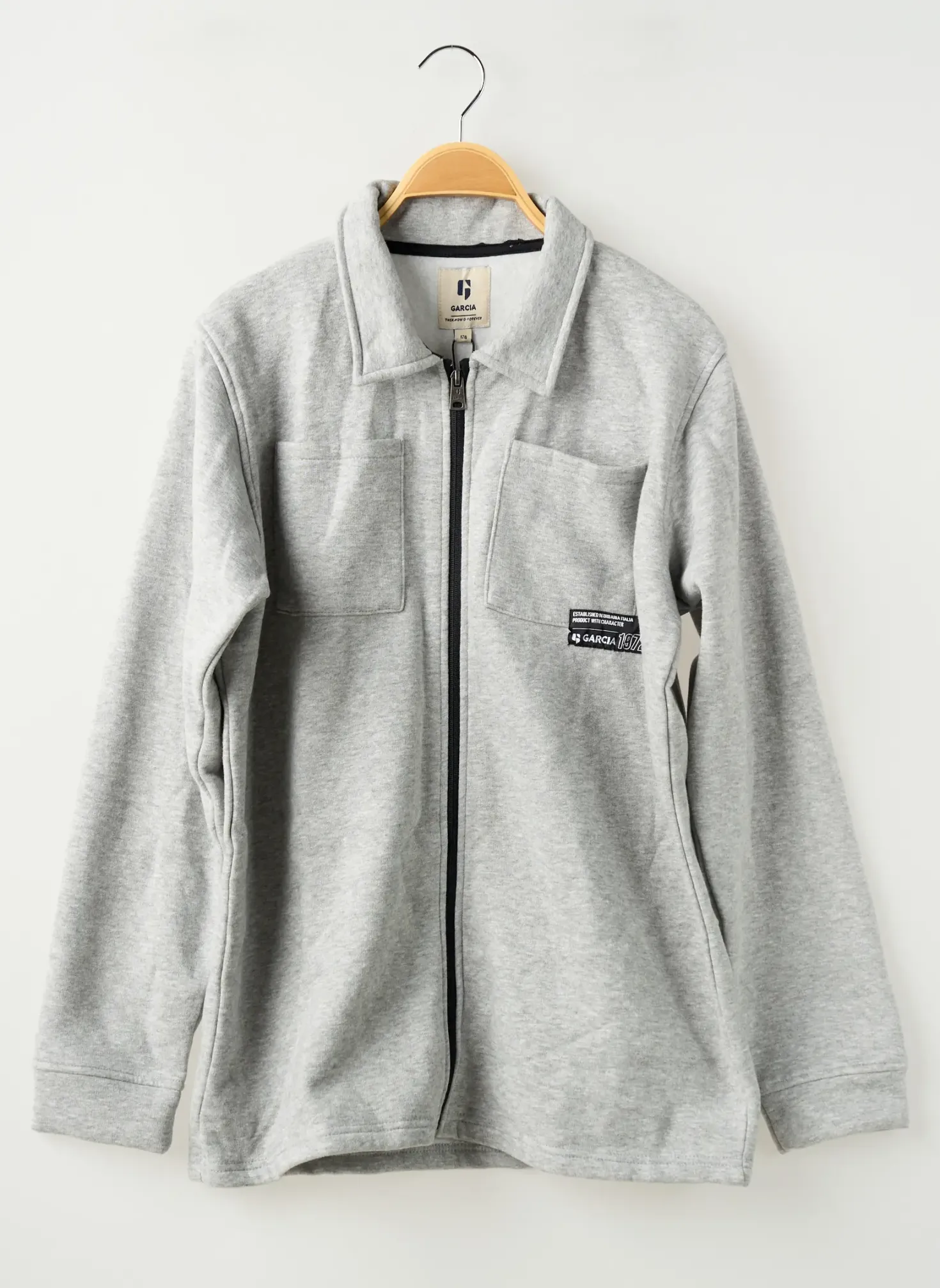 Gilet Manches Longues Garcia Gris
