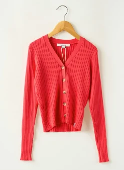 Gilet Manches Longues Garcia Rouge