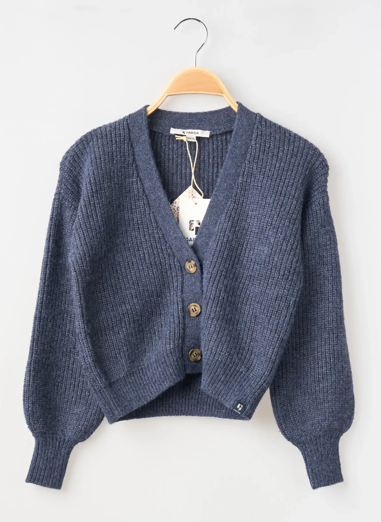 Gilet Manches Longues Garcia Gris