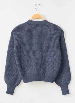 Gilet Manches Longues Garcia Gris