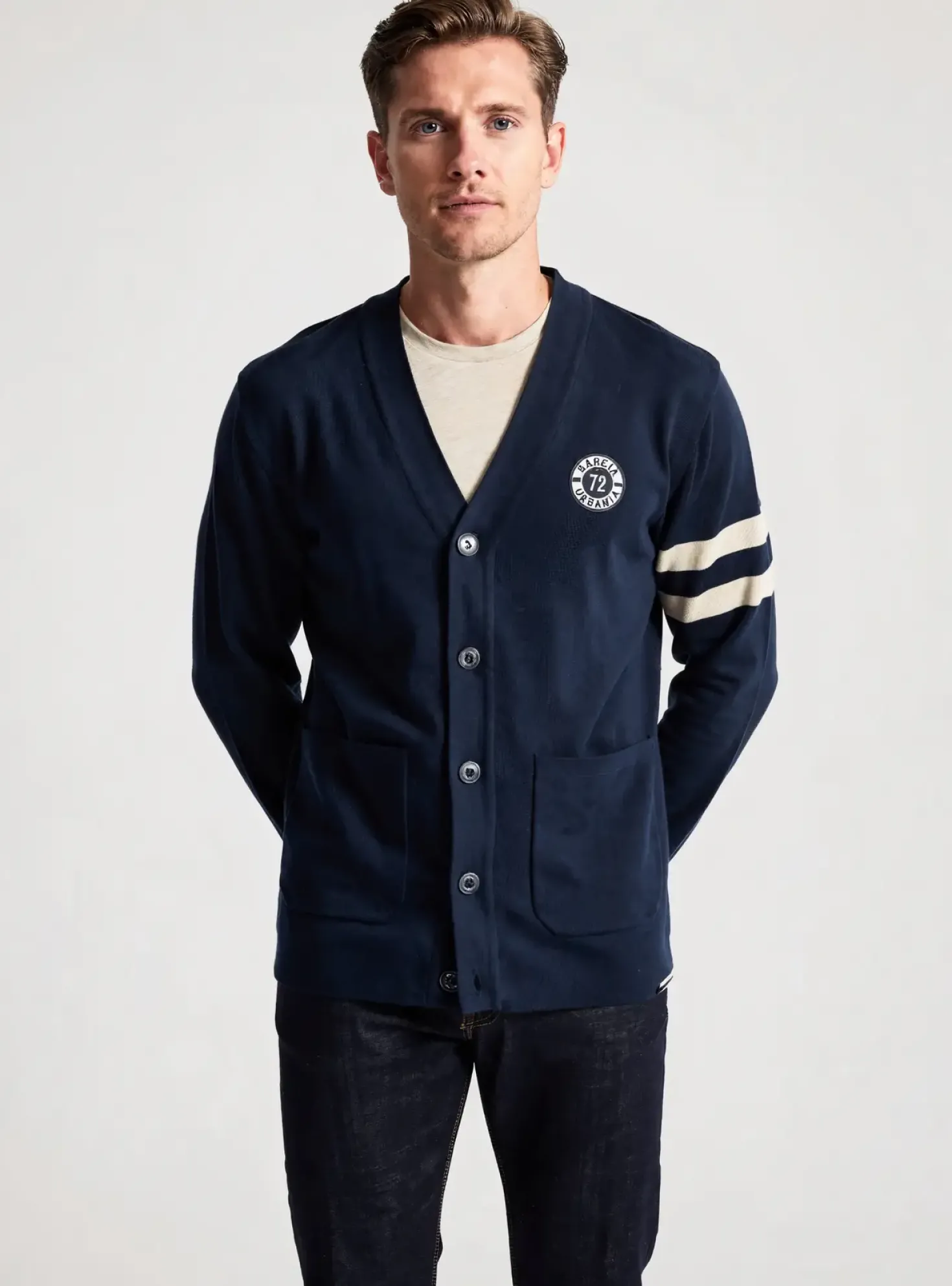 Gilet Manches Longues Garcia Bleu