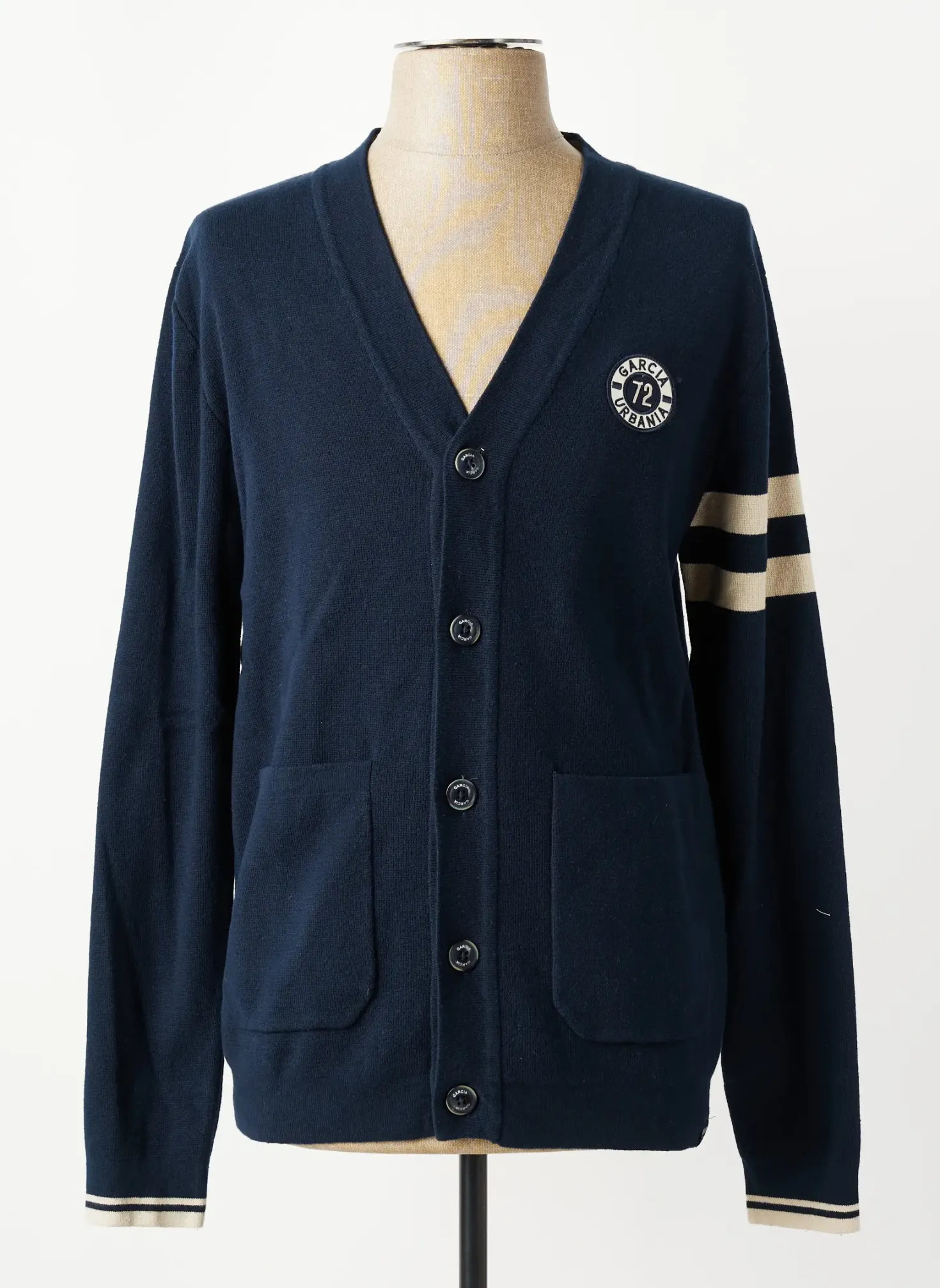 Gilet Manches Longues Garcia Bleu