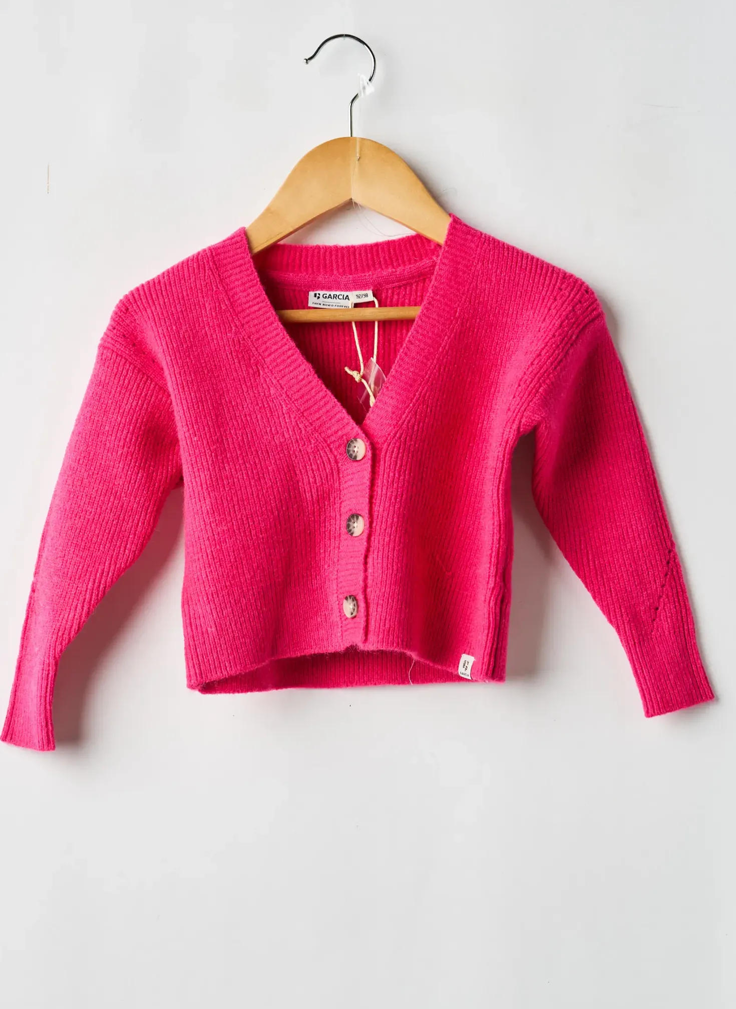 Gilet Manches Longues Garcia Rose