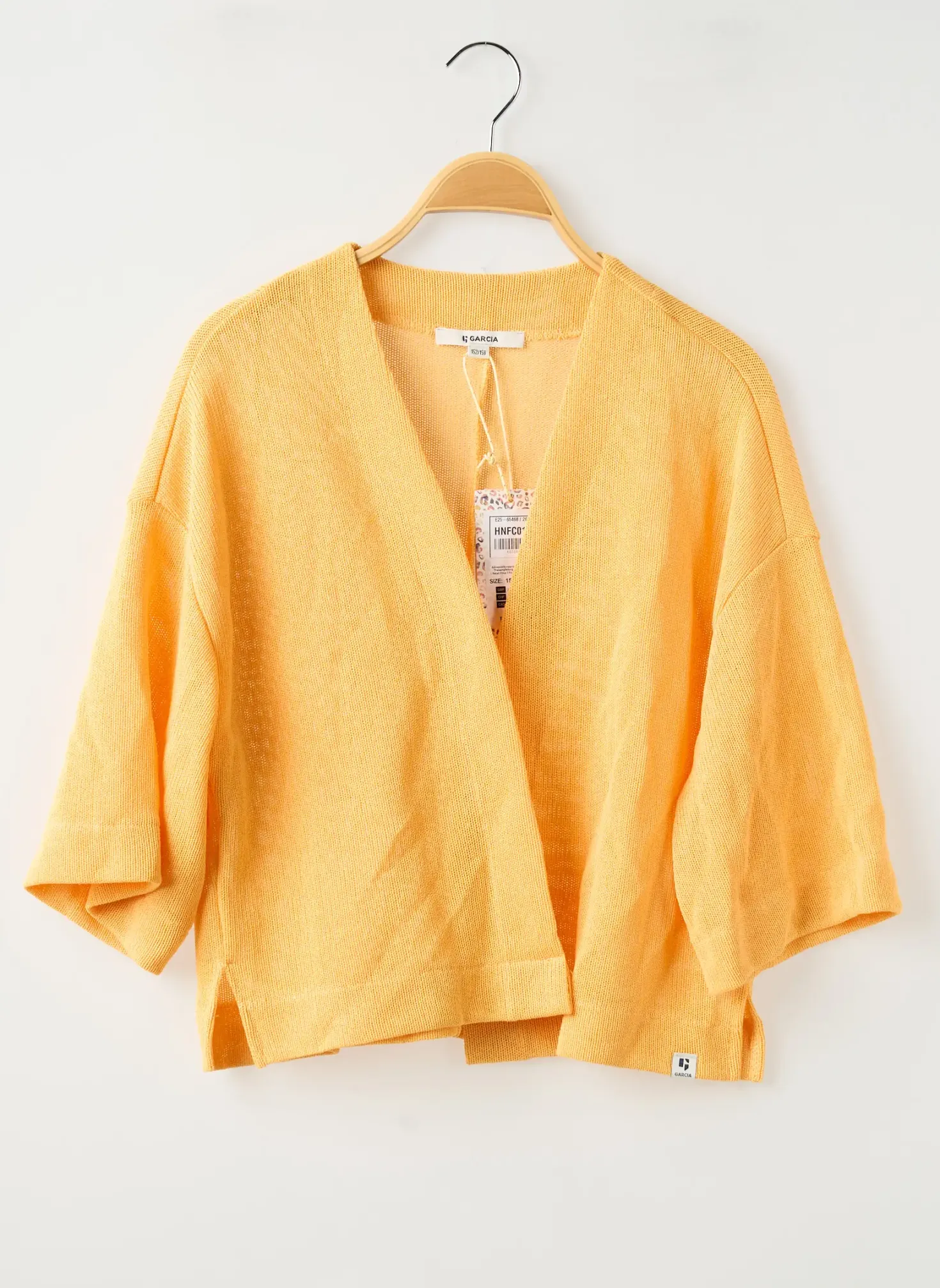 Gilet Manches Longues Garcia Ocre