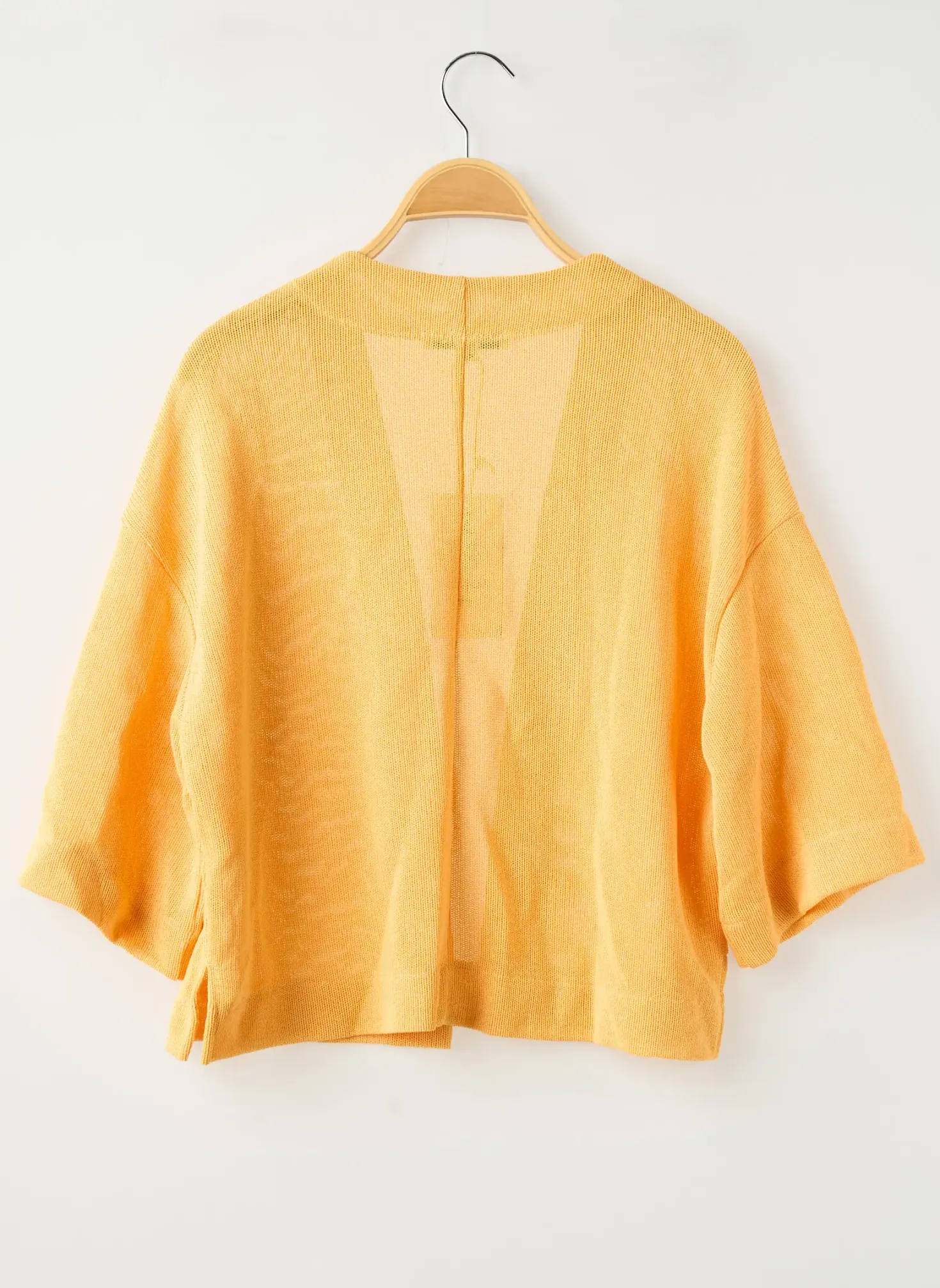 Gilet Manches Longues Garcia Ocre