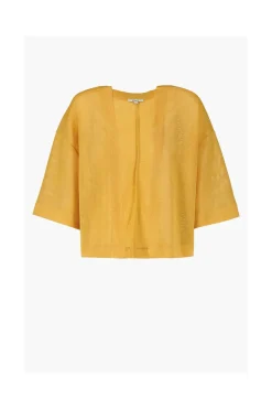 Gilet Manches Longues Garcia Ocre