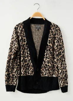 Gilet Manches Longues Guess Marron