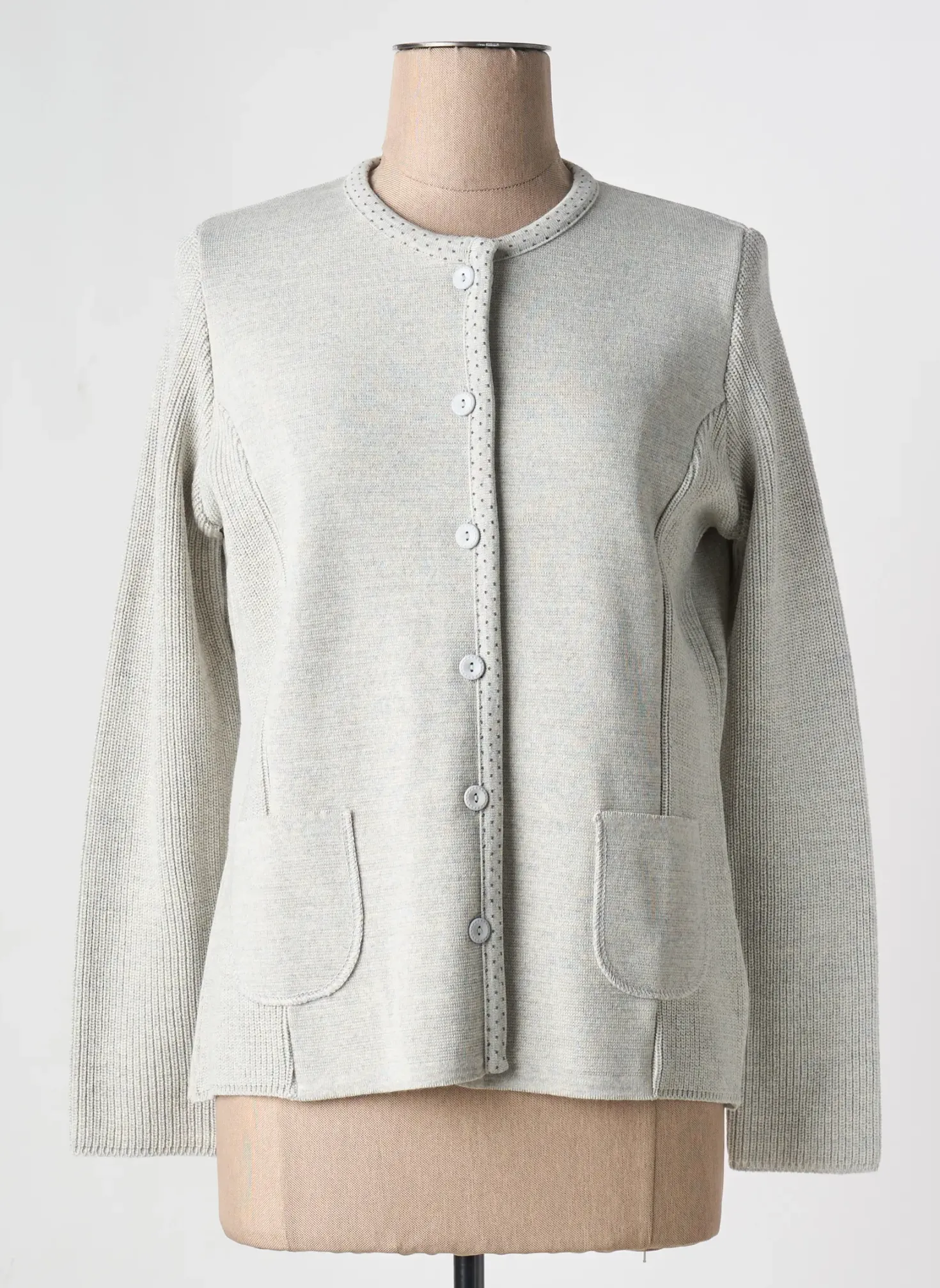 Gilet Manches Longues I.odena Gris