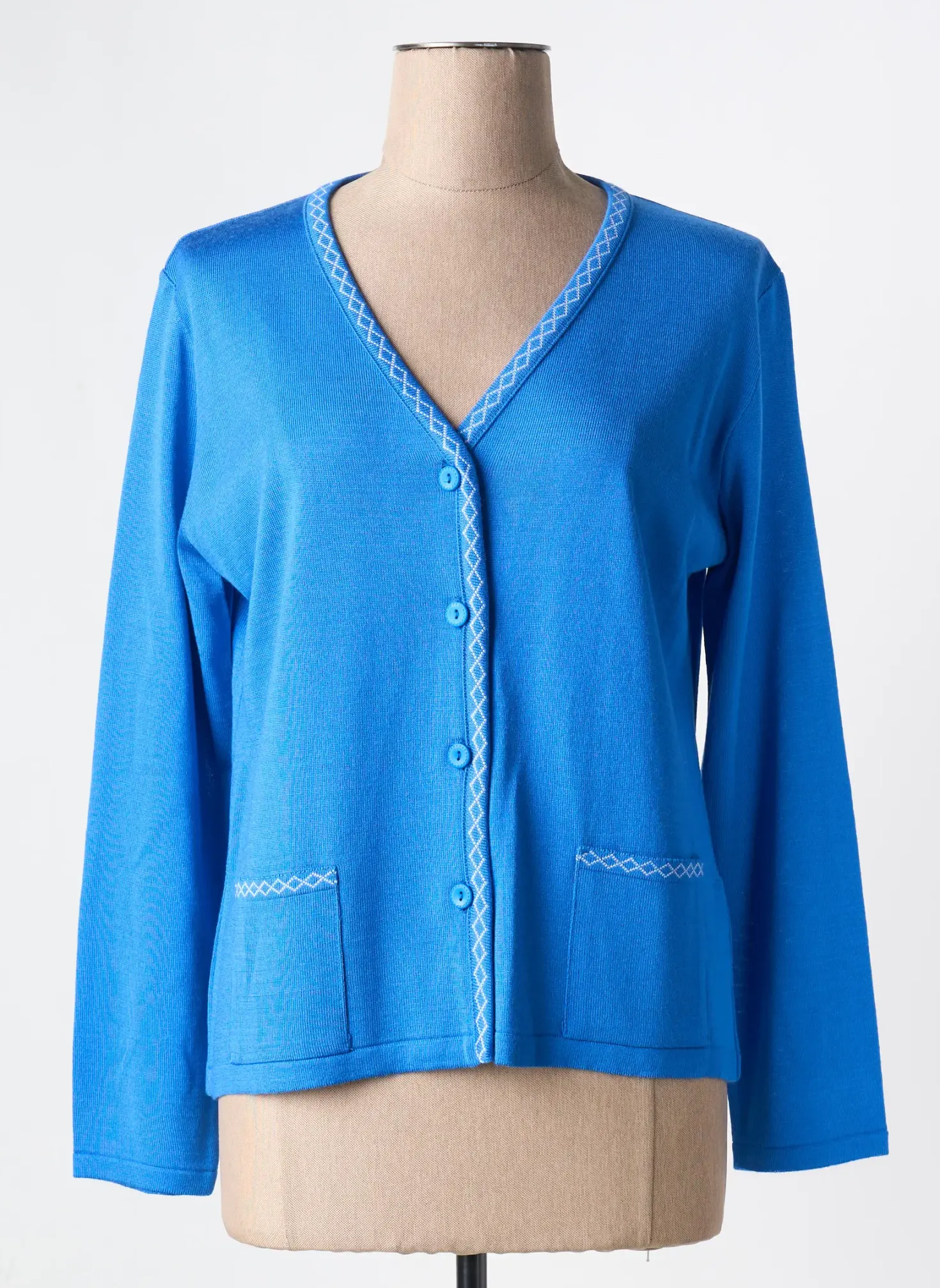 Gilet Manches Longues I.odena Bleu