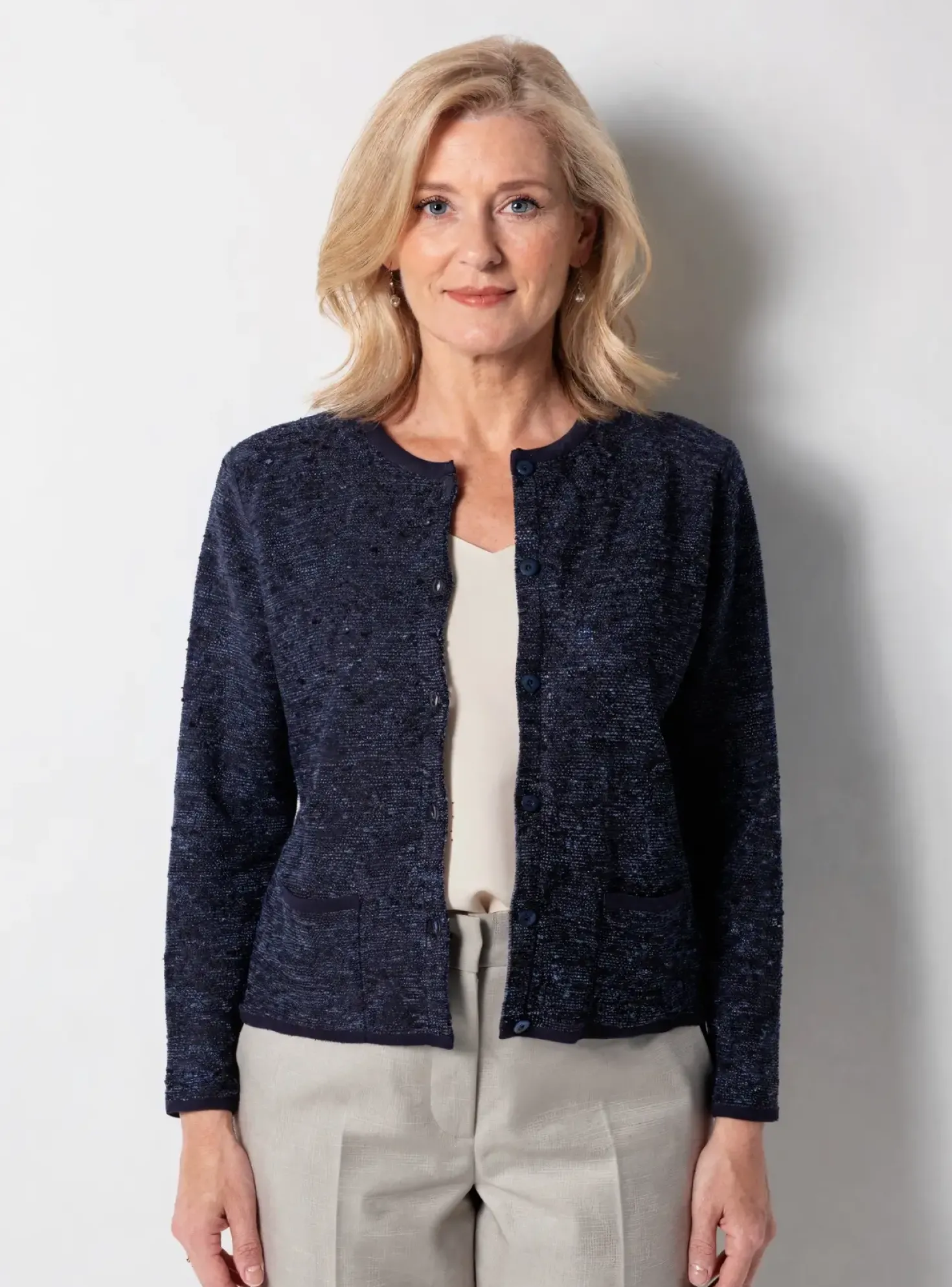 Gilet Manches Longues I.odena Bleu