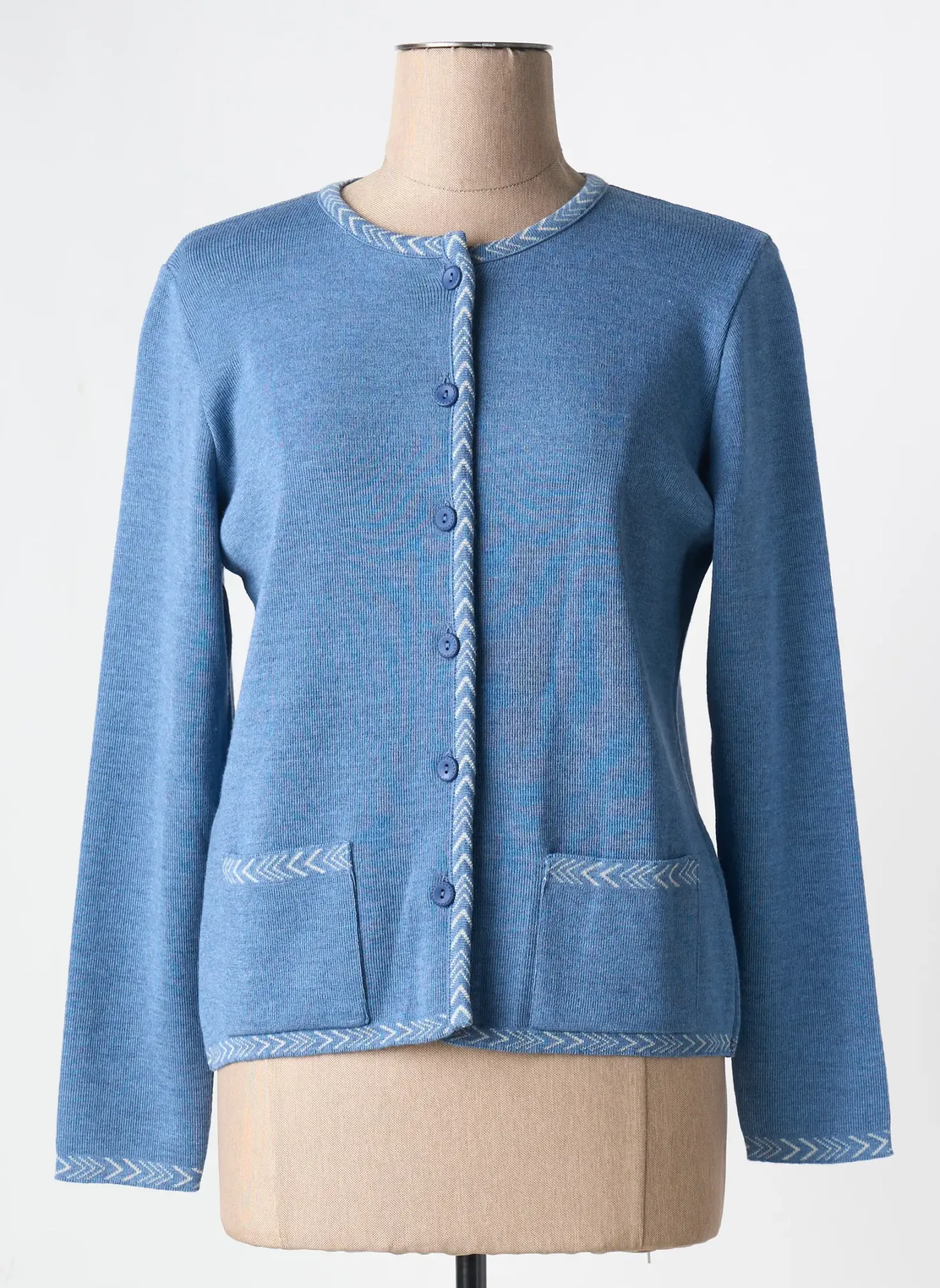 Gilet Manches Longues I.odena Bleu