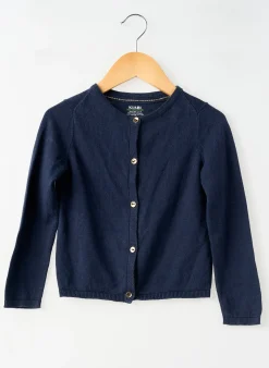 Gilet Manches Longues Kiabi Bleu